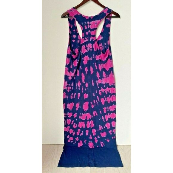 Young Fabulous & Broke YFB Racerback Tie Dye Dress Blue / Purple ( XS ) - Picture 2 of 2